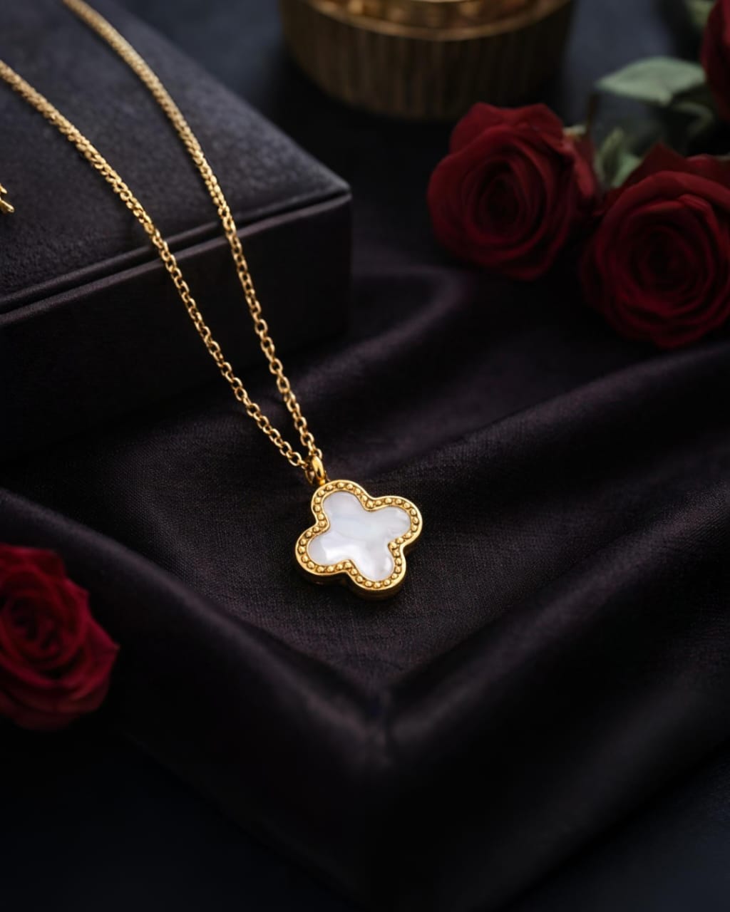 Luna Clover Pendant