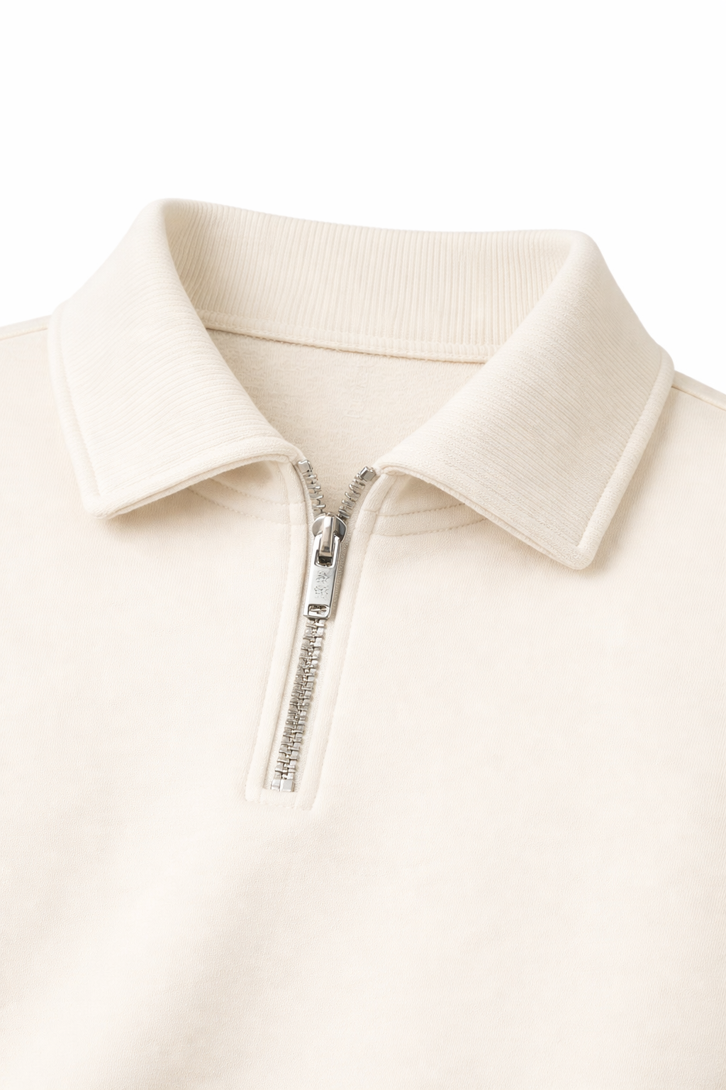 Ice White Quarter Zip