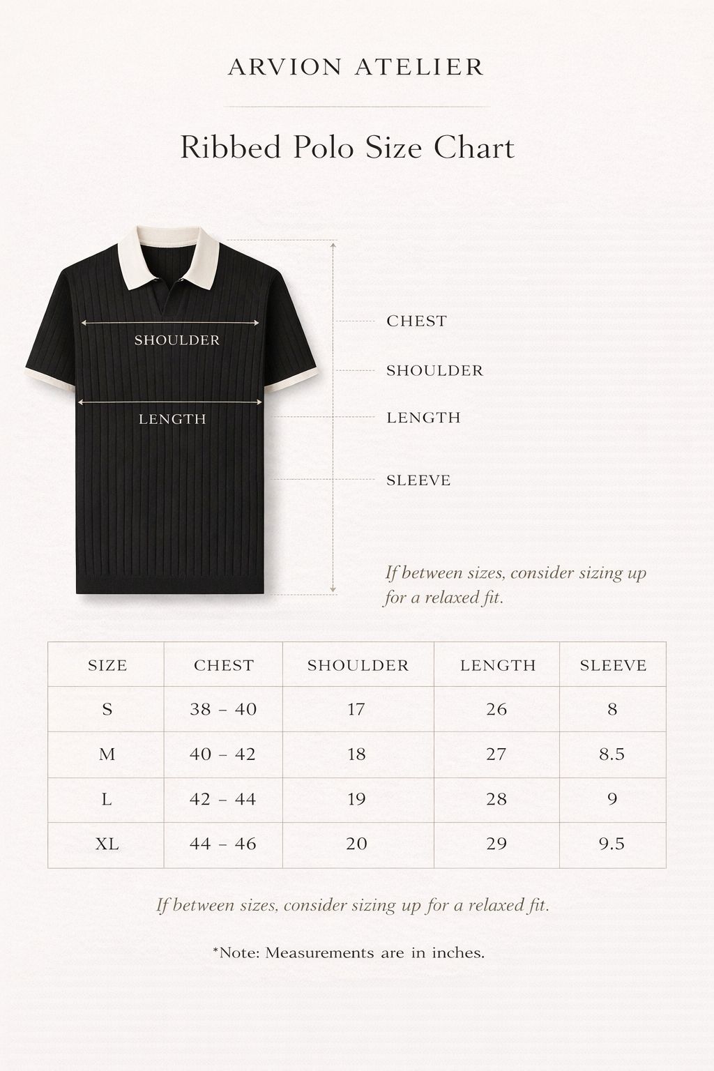 Charcoal Black Drop Needle Polo