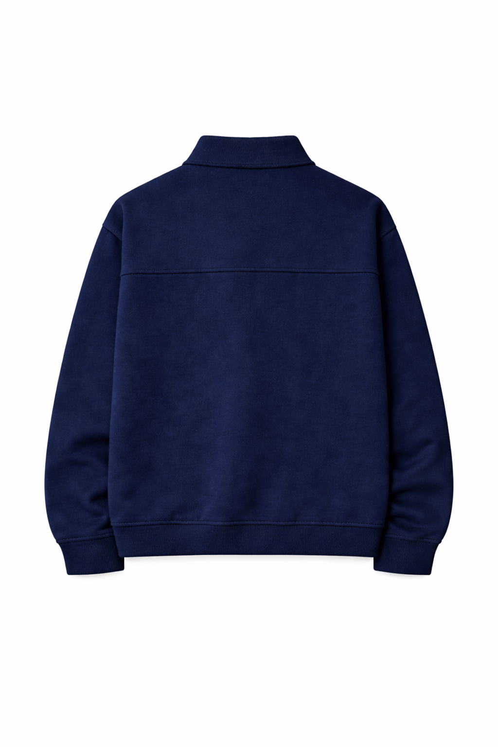 Midnight Blue Quarter zip sweater