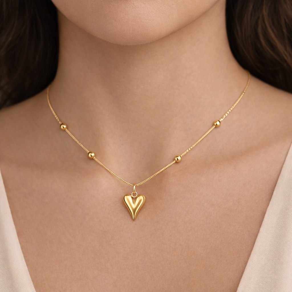 Luna Heart Necklace