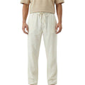 White Old Money Linen Trouser
