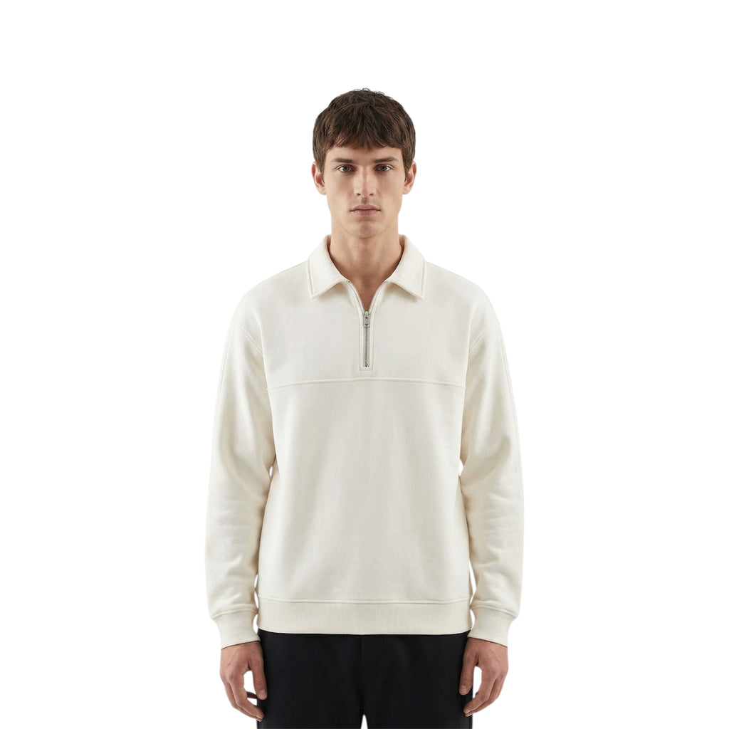 Ice White Quarter Zip