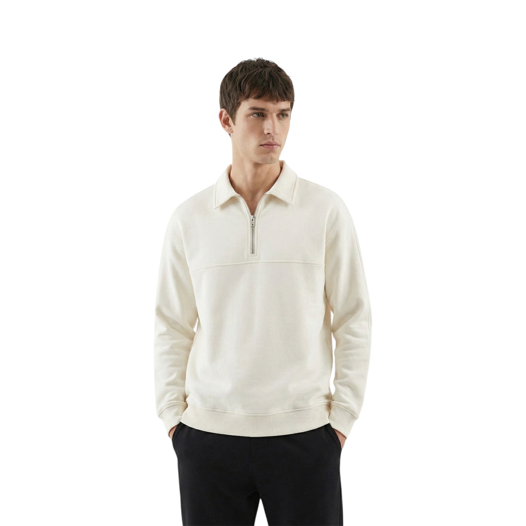 Ice White Quarter Zip