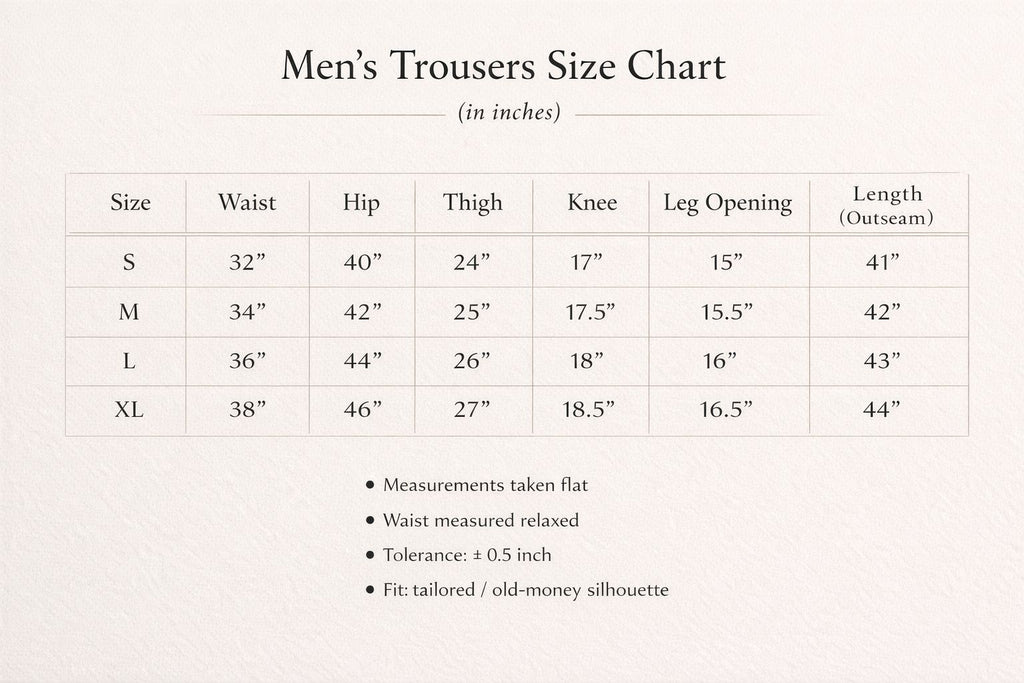 Beige Old Money Linen Trouser