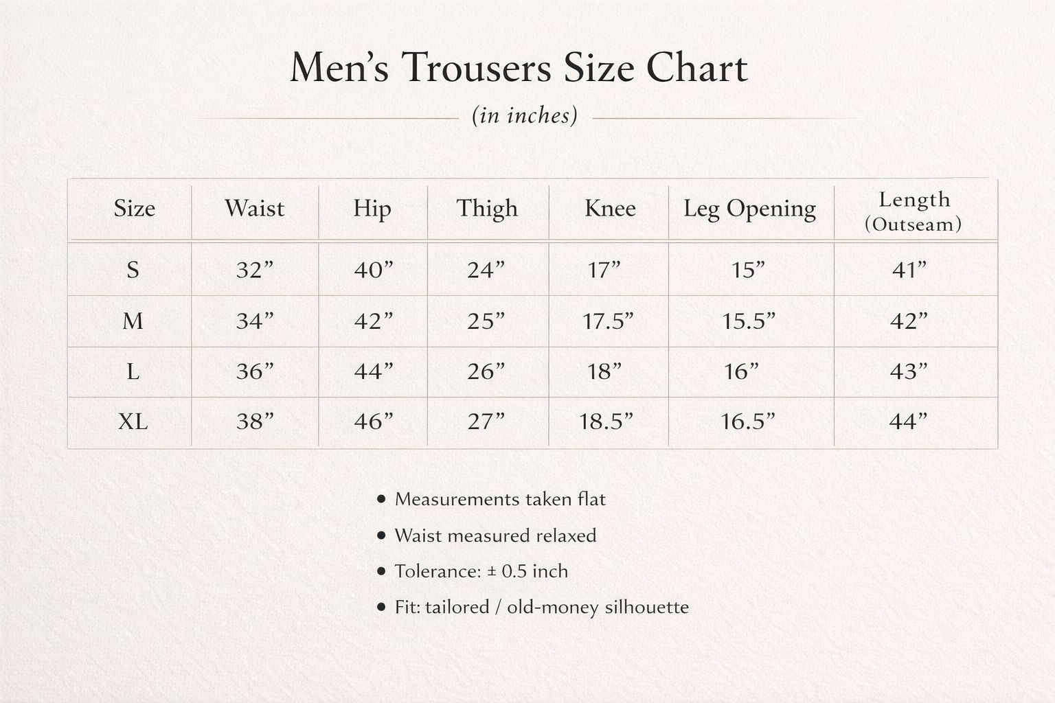 Beige Old Money Linen Trouser